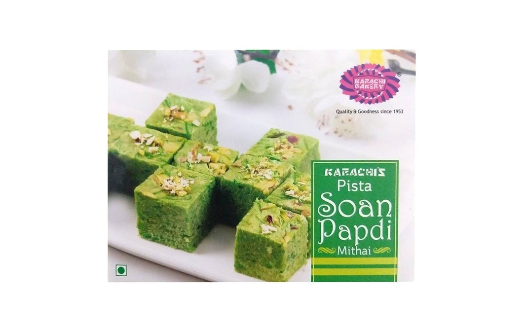 Karachi Bakery Karachi's Pista Sona Papdi (Mithai)   Box  200 grams